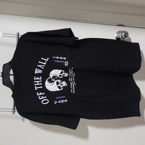 Vans Off the Wall Skull Playing Card T-Shirt